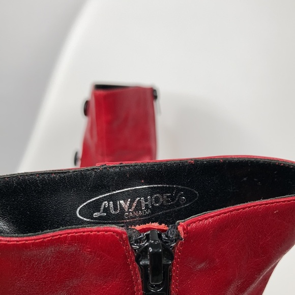 Luv’s Hoe’s Ankle boots in red | 37 - Picture 11 of 12